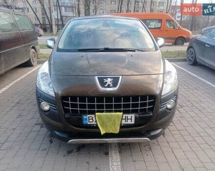 Коричневый Пежо 3008, объемом двигателя 1.6 л и пробегом 231 тыс. км за 7900 $, фото 1 на Automoto.ua