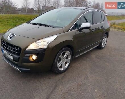 Коричневый Пежо 3008, объемом двигателя 2 л и пробегом 260 тыс. км за 10700 $, фото 3 на Automoto.ua