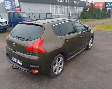 Коричневый Пежо 3008, объемом двигателя 2 л и пробегом 260 тыс. км за 10700 $, фото 5 на Automoto.ua