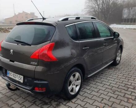 Коричневый Пежо 3008, объемом двигателя 1.6 л и пробегом 294 тыс. км за 8100 $, фото 3 на Automoto.ua