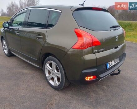 Коричневый Пежо 3008, объемом двигателя 2 л и пробегом 260 тыс. км за 10700 $, фото 4 на Automoto.ua