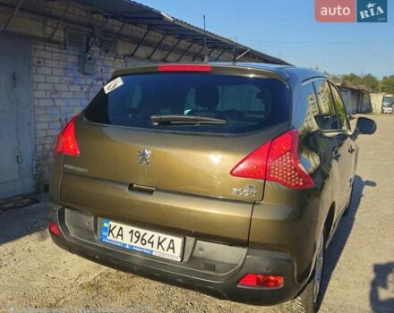 Коричневый Пежо 3008, объемом двигателя 1.6 л и пробегом 233 тыс. км за 8700 $, фото 9 на Automoto.ua