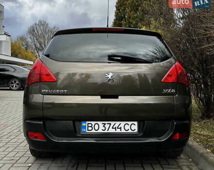 Коричневый Пежо 3008, объемом двигателя 1.6 л и пробегом 250 тыс. км за 8199 $, фото 10 на Automoto.ua