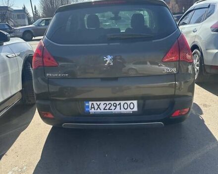 Коричневый Пежо 3008, объемом двигателя 1.6 л и пробегом 142 тыс. км за 8300 $, фото 3 на Automoto.ua