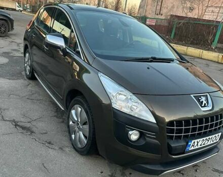 Коричневый Пежо 3008, объемом двигателя 1.6 л и пробегом 142 тыс. км за 8300 $, фото 1 на Automoto.ua
