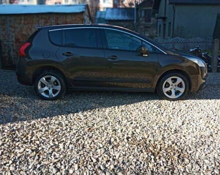 Коричневый Пежо 3008, объемом двигателя 1.56 л и пробегом 233 тыс. км за 8650 $, фото 2 на Automoto.ua