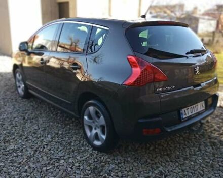 Коричневый Пежо 3008, объемом двигателя 1.56 л и пробегом 233 тыс. км за 8650 $, фото 10 на Automoto.ua