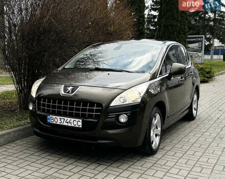 Коричневый Пежо 3008, объемом двигателя 1.6 л и пробегом 250 тыс. км за 8199 $, фото 3 на Automoto.ua