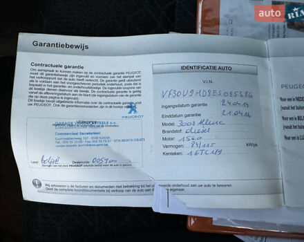 Коричневий Пежо 3008, об'ємом двигуна 1.6 л та пробігом 130 тис. км за 12200 $, фото 73 на Automoto.ua
