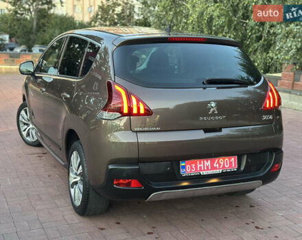 Коричневий Пежо 3008, об'ємом двигуна 1.6 л та пробігом 130 тис. км за 12200 $, фото 55 на Automoto.ua