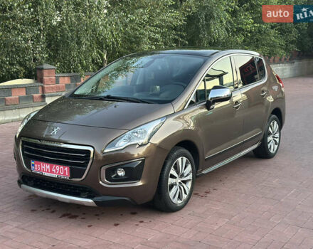 Коричневий Пежо 3008, об'ємом двигуна 1.6 л та пробігом 130 тис. км за 12200 $, фото 1 на Automoto.ua