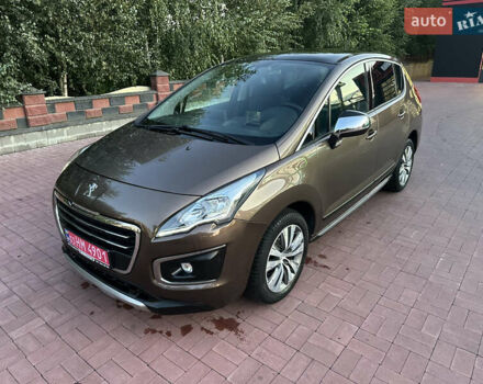 Коричневий Пежо 3008, об'ємом двигуна 1.6 л та пробігом 130 тис. км за 12200 $, фото 76 на Automoto.ua