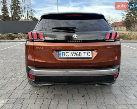 Коричневый Пежо 3008, объемом двигателя 1.56 л и пробегом 122 тыс. км за 17400 $, фото 10 на Automoto.ua