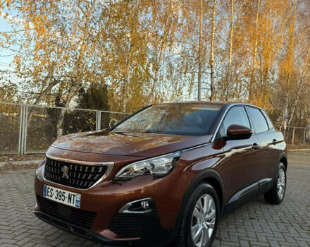 Коричневый Пежо 3008, объемом двигателя 1.56 л и пробегом 195 тыс. км за 17600 $, фото 1 на Automoto.ua