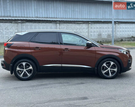 Коричневый Пежо 3008, объемом двигателя 2 л и пробегом 131 тыс. км за 21000 $, фото 4 на Automoto.ua