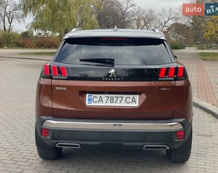 Коричневый Пежо 3008, объемом двигателя 1.56 л и пробегом 173 тыс. км за 18500 $, фото 5 на Automoto.ua