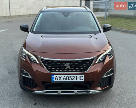Коричневый Пежо 3008, объемом двигателя 2 л и пробегом 131 тыс. км за 21000 $, фото 1 на Automoto.ua