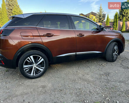 Коричневый Пежо 3008, объемом двигателя 1.56 л и пробегом 123 тыс. км за 17700 $, фото 5 на Automoto.ua