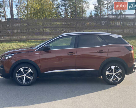 Коричневый Пежо 3008, объемом двигателя 2 л и пробегом 157 тыс. км за 22999 $, фото 1 на Automoto.ua