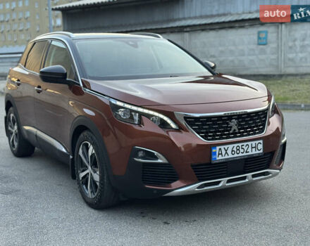 Коричневый Пежо 3008, объемом двигателя 2 л и пробегом 131 тыс. км за 21000 $, фото 2 на Automoto.ua