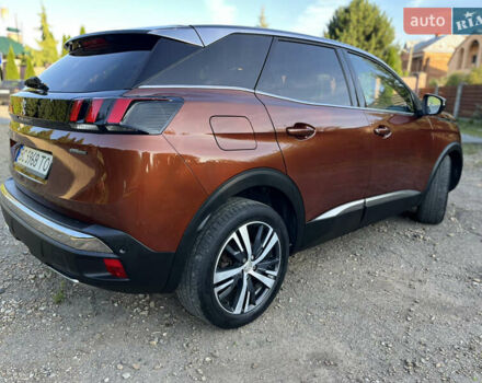Коричневый Пежо 3008, объемом двигателя 1.56 л и пробегом 123 тыс. км за 17700 $, фото 6 на Automoto.ua