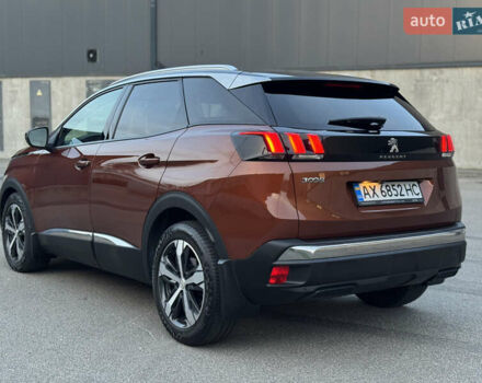 Коричневый Пежо 3008, объемом двигателя 2 л и пробегом 131 тыс. км за 21000 $, фото 7 на Automoto.ua