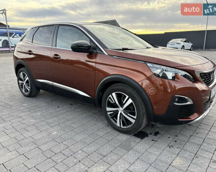 Коричневый Пежо 3008, объемом двигателя 1.56 л и пробегом 122 тыс. км за 17400 $, фото 1 на Automoto.ua