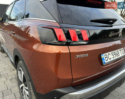 Коричневый Пежо 3008, объемом двигателя 1.56 л и пробегом 122 тыс. км за 17400 $, фото 9 на Automoto.ua