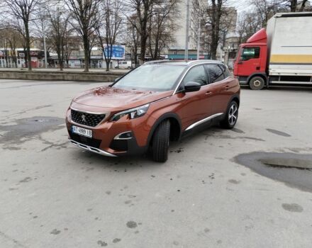 Коричневый Пежо 3008, объемом двигателя 2 л и пробегом 147 тыс. км за 22500 $, фото 1 на Automoto.ua