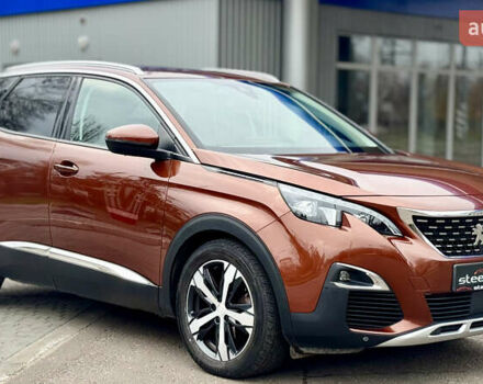 Коричневый Пежо 3008, объемом двигателя 2 л и пробегом 42 тыс. км за 21999 $, фото 1 на Automoto.ua