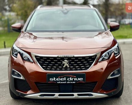 Коричневый Пежо 3008, объемом двигателя 2 л и пробегом 42 тыс. км за 21999 $, фото 2 на Automoto.ua