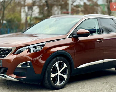 Коричневый Пежо 3008, объемом двигателя 2 л и пробегом 42 тыс. км за 21999 $, фото 4 на Automoto.ua