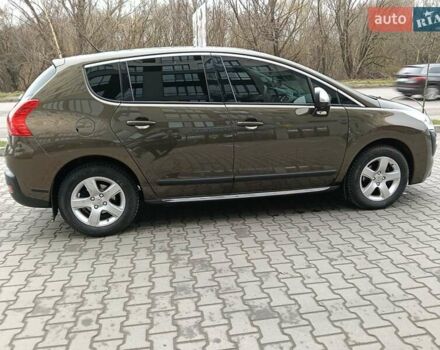 Коричневый Пежо 3008, объемом двигателя 1.56 л и пробегом 208 тыс. км за 8800 $, фото 1 на Automoto.ua