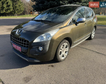 Коричневый Пежо 3008, объемом двигателя 1.6 л и пробегом 192 тыс. км за 6499 $, фото 1 на Automoto.ua