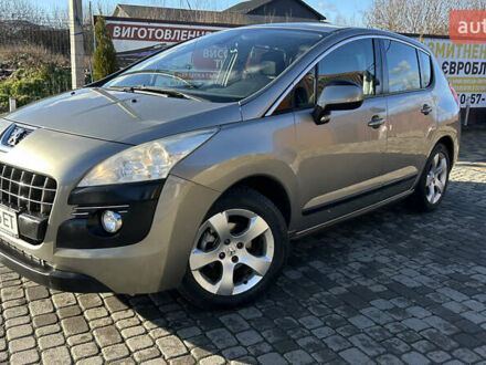 Коричневый Пежо 3008, объемом двигателя 1.56 л и пробегом 222 тыс. км за 7600 $, фото 1 на Automoto.ua