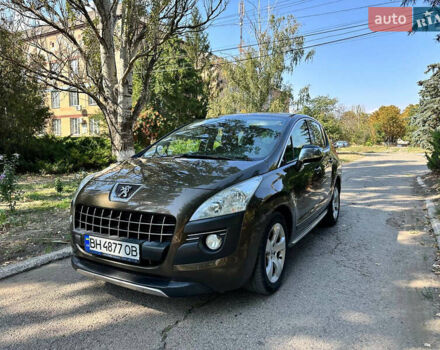 Коричневый Пежо 3008, объемом двигателя 1.6 л и пробегом 183 тыс. км за 6800 $, фото 1 на Automoto.ua