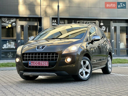 Коричневый Пежо 3008, объемом двигателя 1.6 л и пробегом 260 тыс. км за 8950 $, фото 1 на Automoto.ua