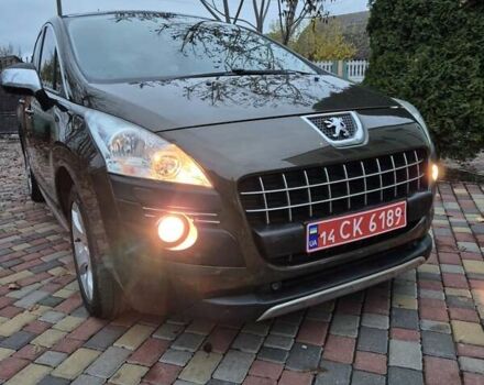 Коричневый Пежо 3008, объемом двигателя 1.6 л и пробегом 233 тыс. км за 9300 $, фото 1 на Automoto.ua