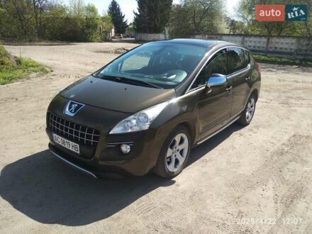Коричневый Пежо 3008, объемом двигателя 1.56 л и пробегом 282 тыс. км за 9700 $, фото 1 на Automoto.ua