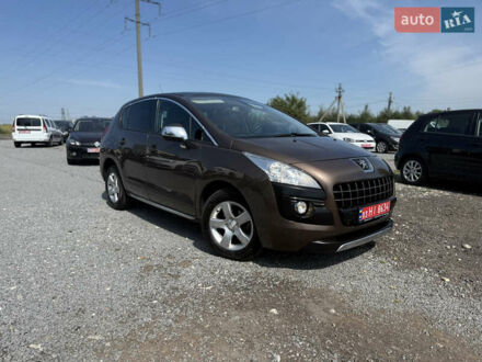 Коричневий Пежо 3008, об'ємом двигуна 1.6 л та пробігом 155 тис. км за 11499 $, фото 1 на Automoto.ua