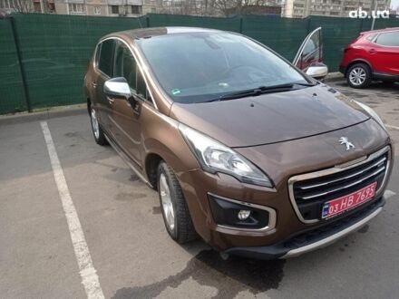 Пежо 3008 2014 в Киеве на Automoto.ua Коричневый Пежо 3008, объемом двигателя 2 л и пробегом 240 тыс. км за 12800 $, фото 1 на Automoto.ua