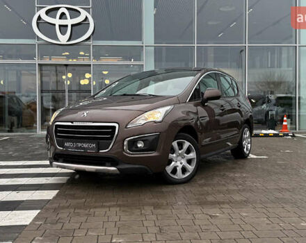 Коричневый Пежо 3008, объемом двигателя 1.6 л и пробегом 197 тыс. км за 9900 $, фото 1 на Automoto.ua