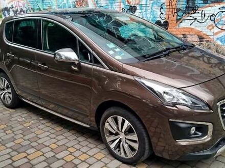 Коричневий Пежо 3008, об'ємом двигуна 1.6 л та пробігом 219 тис. км за 11800 $, фото 1 на Automoto.ua