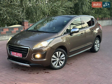 Коричневий Пежо 3008, об'ємом двигуна 1.6 л та пробігом 130 тис. км за 12200 $, фото 1 на Automoto.ua