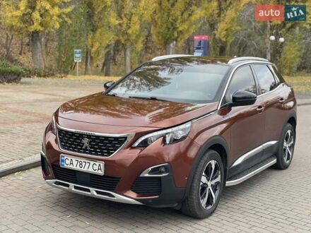 Коричневый Пежо 3008, объемом двигателя 1.56 л и пробегом 173 тыс. км за 18500 $, фото 1 на Automoto.ua