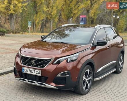 Коричневый Пежо 3008, объемом двигателя 1.56 л и пробегом 173 тыс. км за 18500 $, фото 1 на Automoto.ua