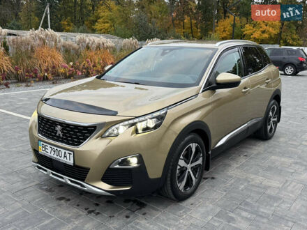 Коричневый Пежо 3008, объемом двигателя 2 л и пробегом 131 тыс. км за 19900 $, фото 1 на Automoto.ua