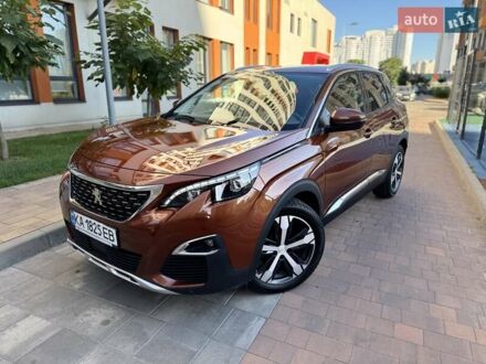 Коричневий Пежо 3008, об'ємом двигуна 2 л та пробігом 99 тис. км за 21999 $, фото 1 на Automoto.ua