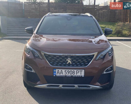 Коричневый Пежо 3008, объемом двигателя 2 л и пробегом 157 тыс. км за 22999 $, фото 1 на Automoto.ua