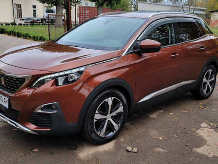 Коричневый Пежо 3008, объемом двигателя 2 л и пробегом 101 тыс. км за 22900 $, фото 1 на Automoto.ua